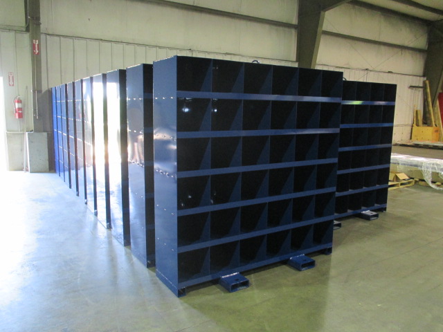 Heavy Duty Horizontal Bolt Bin with 28 Compartments