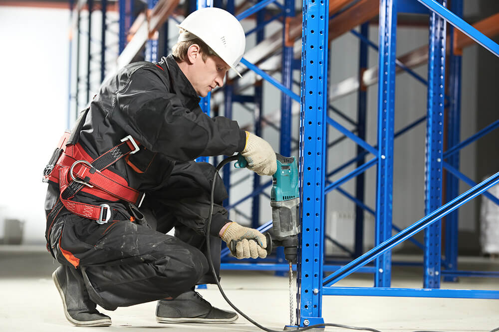 Anchoring Pallet Rack