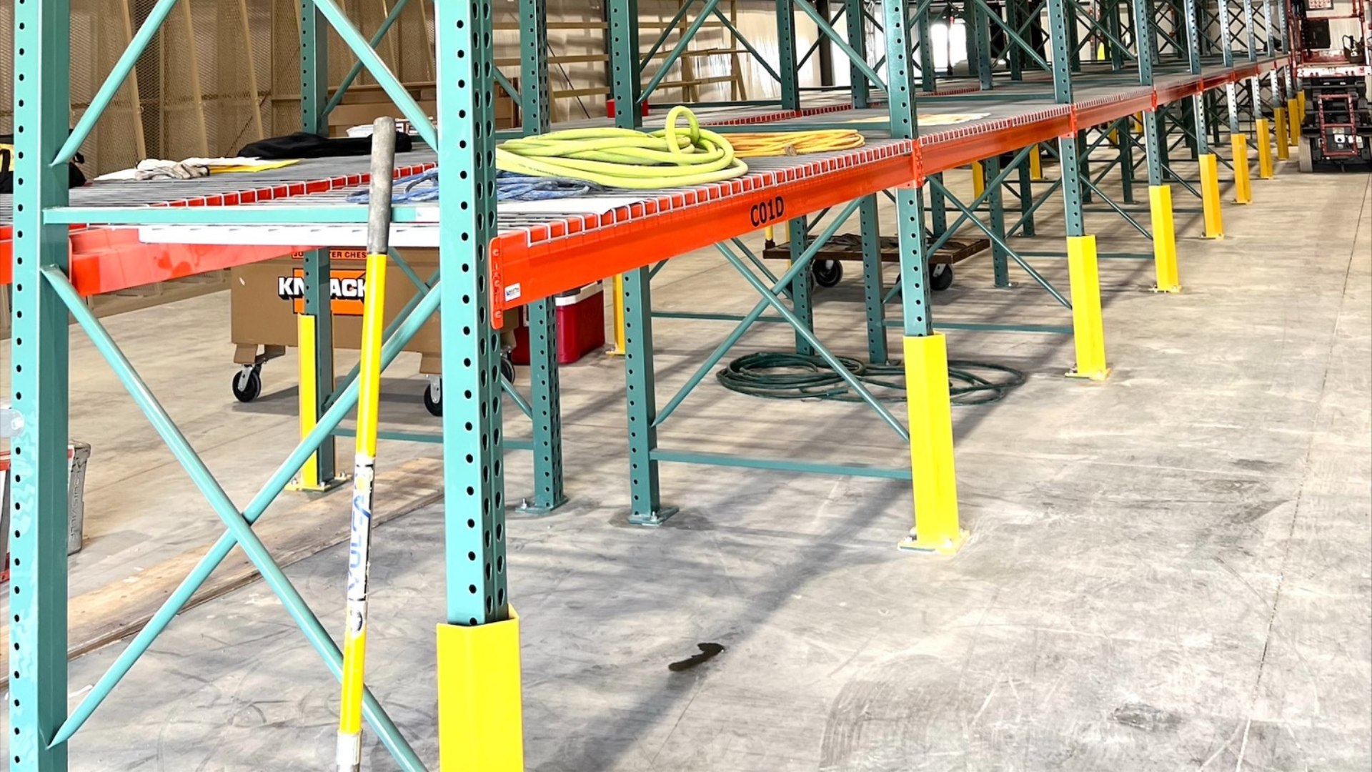 Column Protection for Pallet Racking
