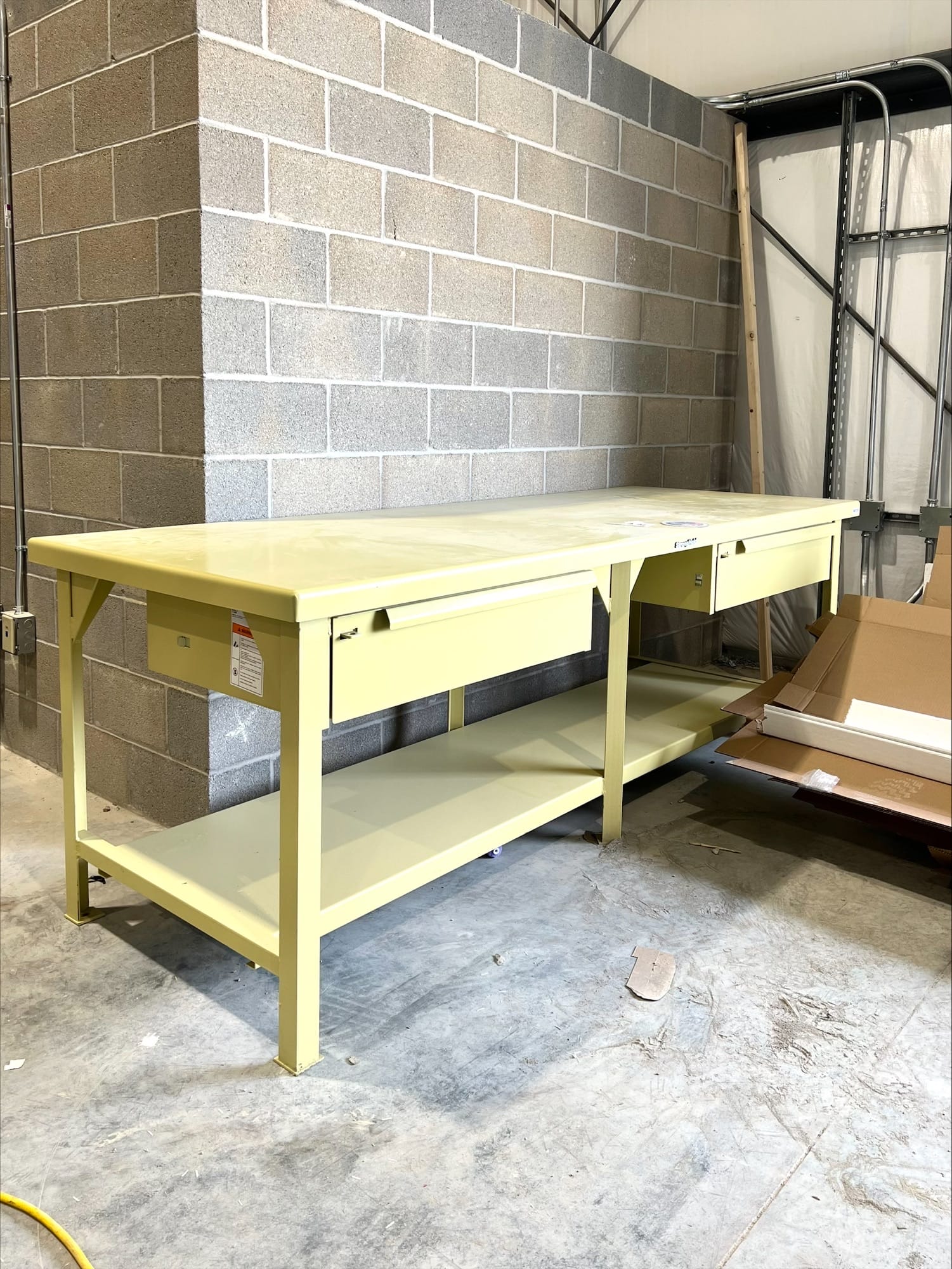 StrongHold Heavy-Duty Worktables