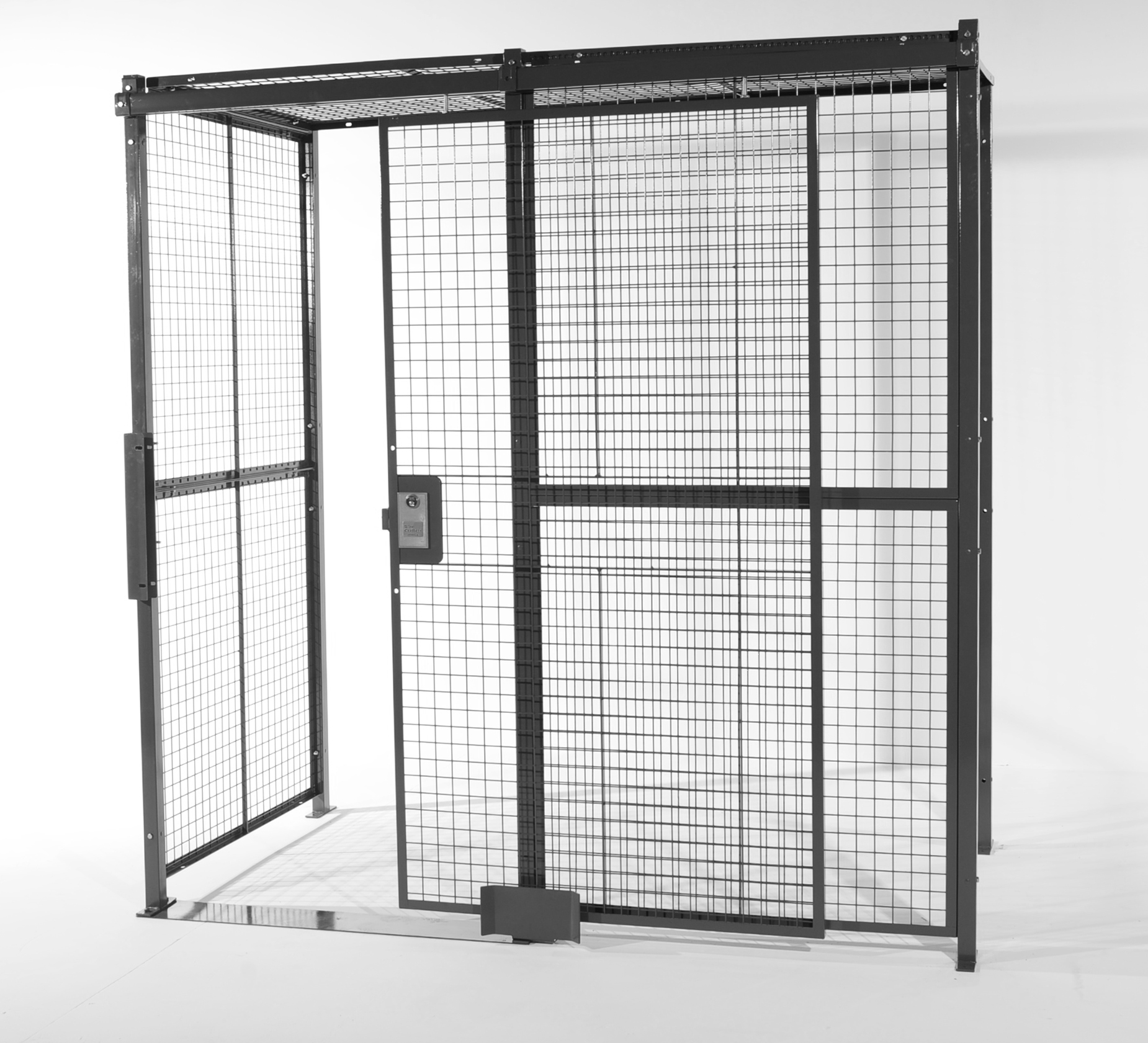 Wire Cage with Sliding Door